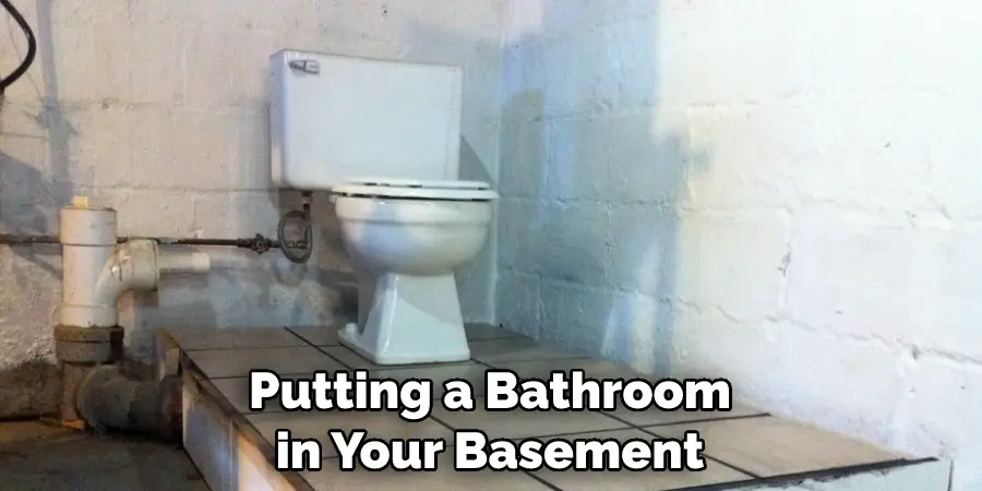 Putting a Bathroom in Your Basement