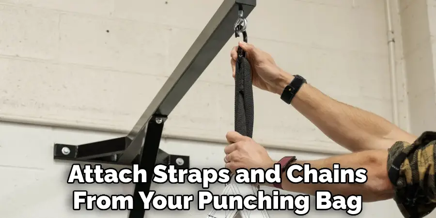 Attach Straps and Chains From Your Punching Bag