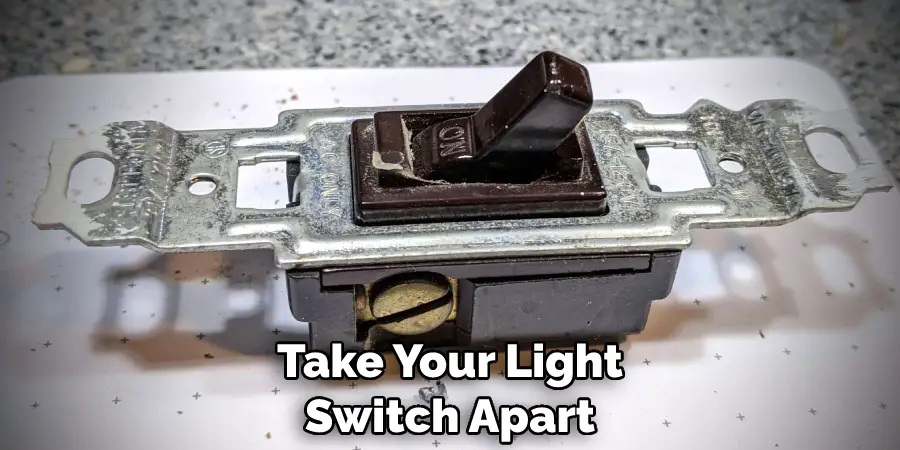 Take Your Light Switch Apart