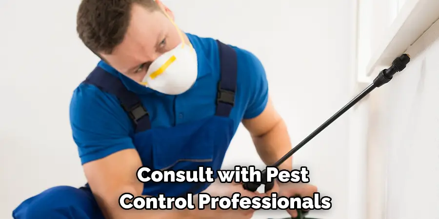 Consult with Pest Control Professionals
