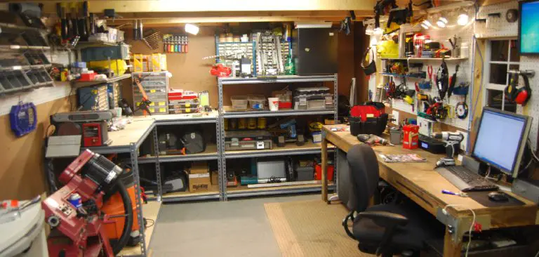 How to Organize Basement Workshop