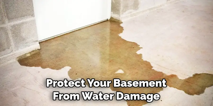 Protect Your Basement From Water Damage
