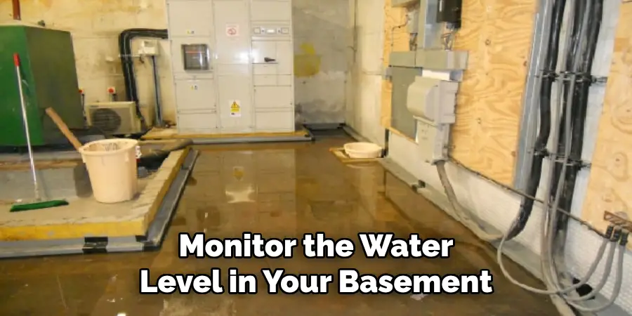 Monitor the Water Level in Your Basement