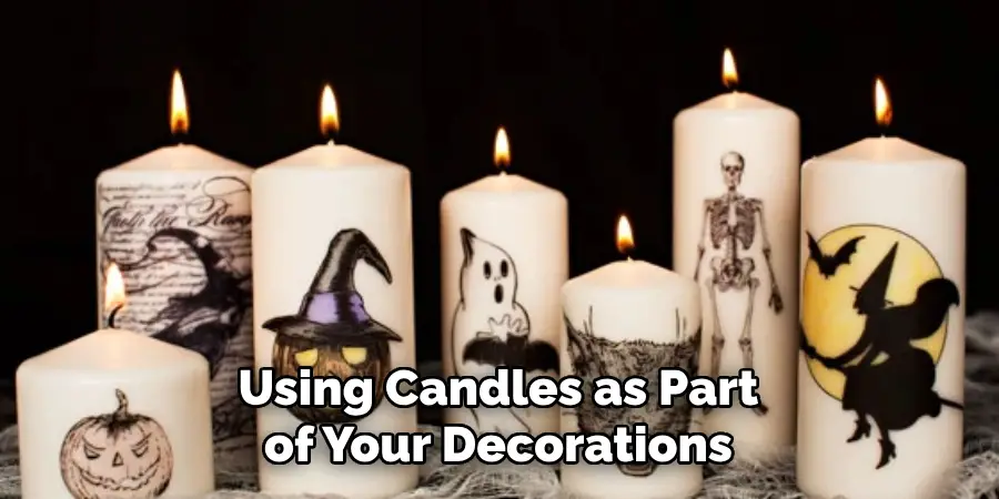 Using Candles as Part of Your Decorations